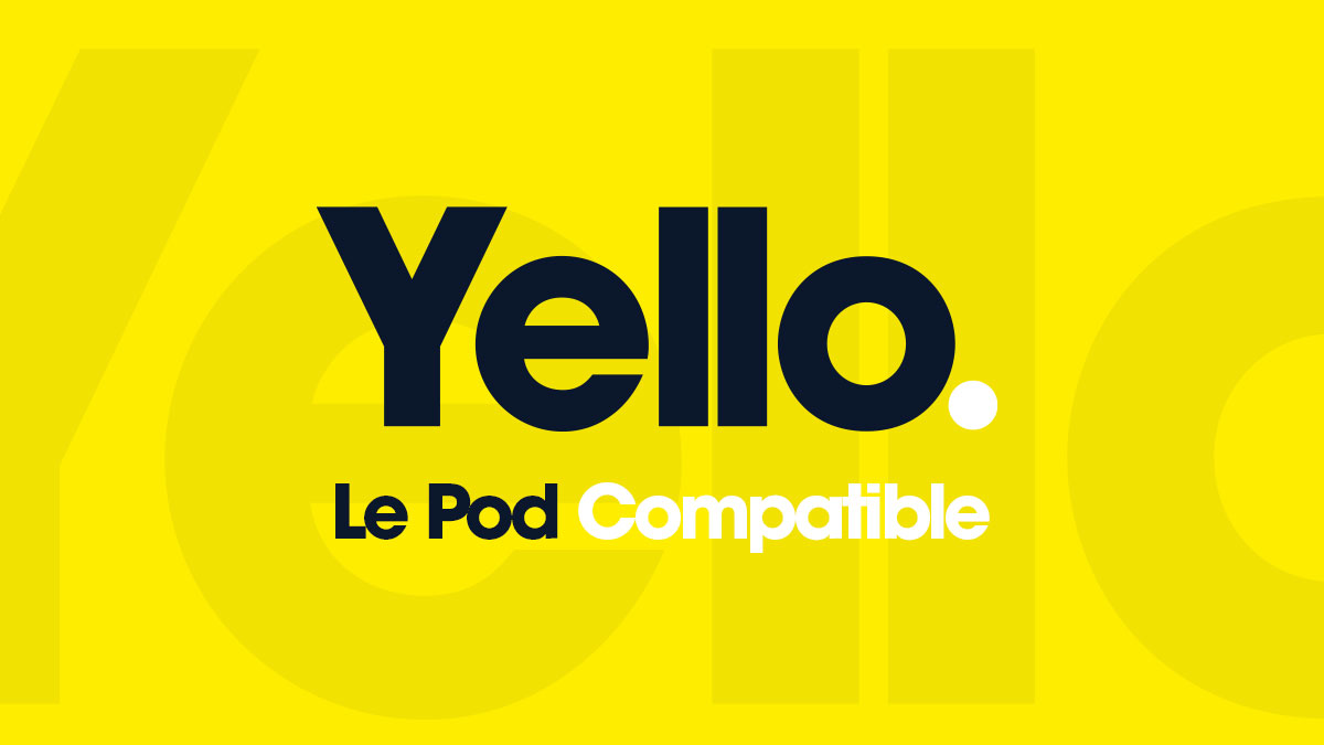 Yello ePod compatible Vuse